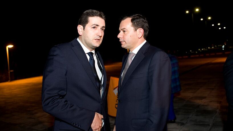 Resultado de imagem para hugo soares e luis montenegro