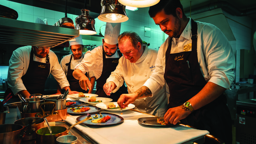 Joachim Koerper e o restaurante Eleven