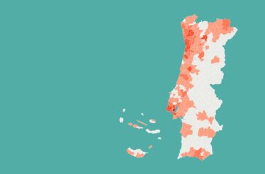 Mapa: Quais os concelhos com mais casos confirmados de covid-19 a 05 de Abril de 2020?