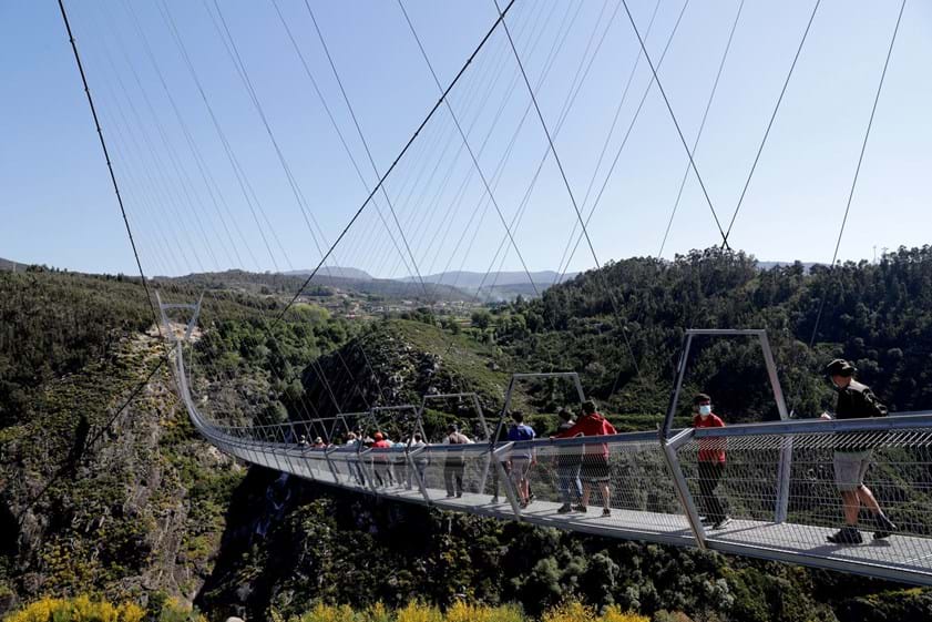 Maior Ponte Pedonal Suspensa Do Mundo Abre Quinta Feira Em Arouca