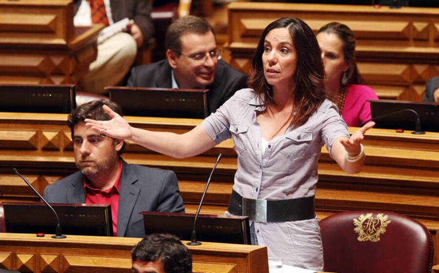 Heloísa Apolónia, líder da bancada parlamentar d'Os Verdes