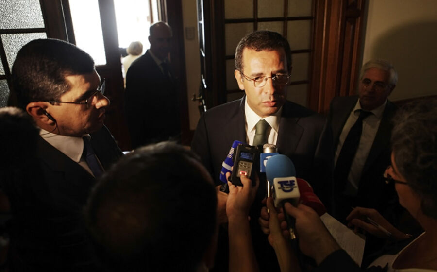 António Seguro, líder do PS, em declrações aos jornalistas no final do debate