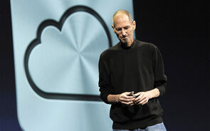 No mesmo evento, Steve Jobs decifra o sistema iCloud.