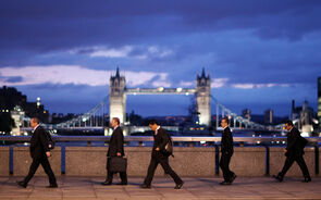 11 de Outubro de 2011 - A crise financeira continua a destruir empregos na city de Londres