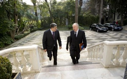 Encontro de Alberto João Jardim e Passos Coelho 