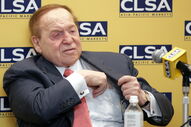 Sheldon Adelson – Casinos - 24,9 mil milhões de dólares