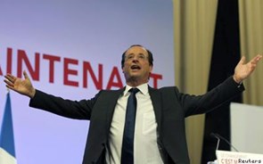 Fran&ccedil;a: Hollande na frente com 28% dos votos