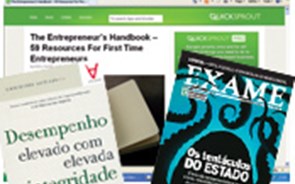 Um &quot;site&quot;, um livro, uma revista