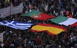 Portugal, Espanha e It&aacute;lia recordados na manifesta&ccedil;&atilde;o de Atenas