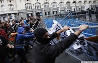 Manifestações violentas em Espanha contra a austeridade