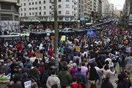 Manifestações violentas em Espanha contra a austeridade