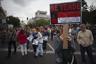 Manifestações violentas em Espanha contra a austeridade