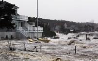 Efeitos do furacão Sandy na costa nordeste dos Estados Unidos