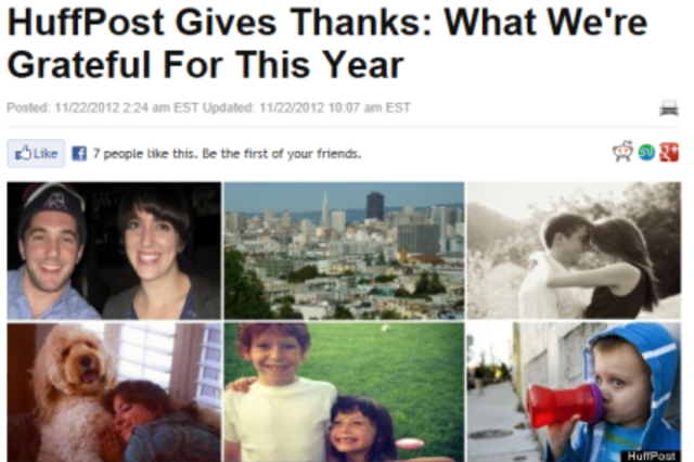 E voc&ecirc;? J&aacute; agradeceu hoje?