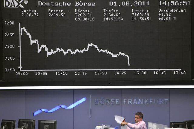 Bolsas europeias vivem maior ciclo de quedas desde 2003