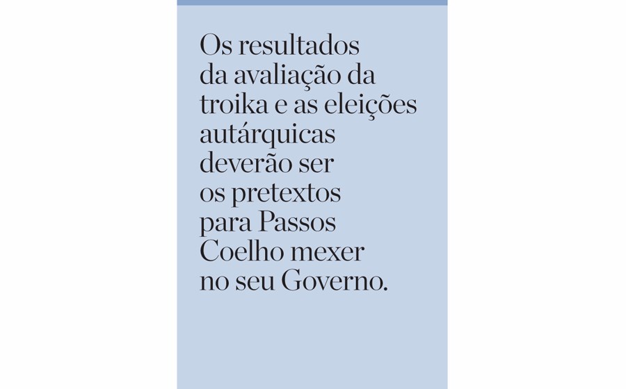 O Governo vai ser remodelado?