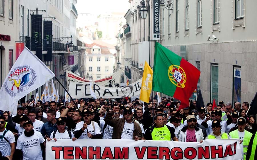 Greve geral em Lisboa