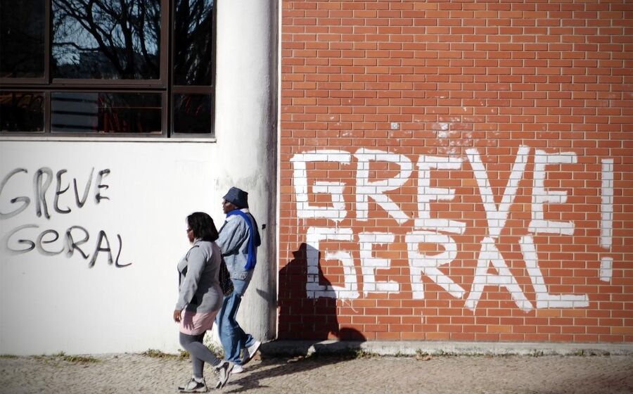 CGTP, UGT e União dos Sindicatos Independentes convocaram “greve geral”  para esta quinta-feira.