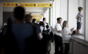balcao aeroporto ANA TAP aviaçao