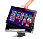 ASUS Transformer AiO, o  primeiro 'All-in-One PC' com 'tablet' com amovível. Com sistema operativo Windows 8, o desktop PC vem equipado com a terceira geração de processadores Intel® Core™ e gráficos NVIDIA® GT 730M. O ecrã é IPS Full HD de 18.4 polegadas.