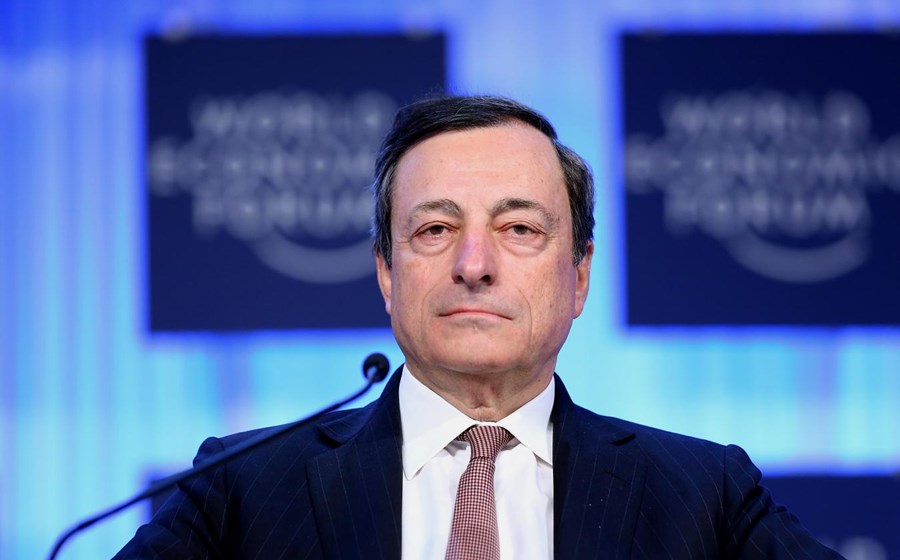 Mario Draghi, presidente do BCE