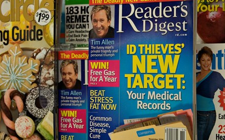 Reader’s Digest pediu insolvência para reduzir endividamento