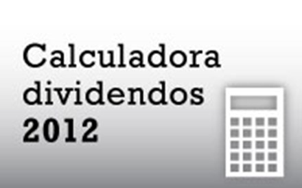 Calculadora dividendos 2012