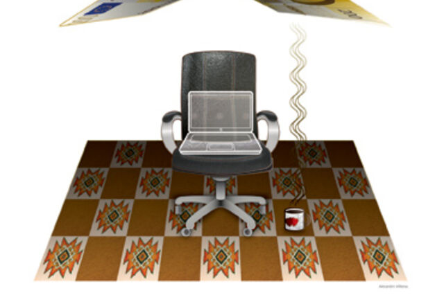 Fora do escritório!