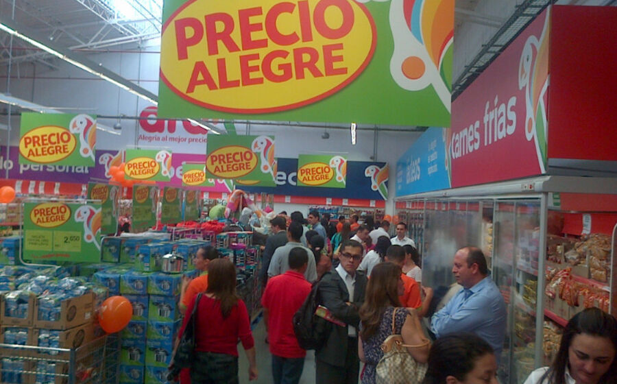 Inauguração das lojas Ara na Colômbia