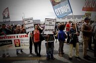 Manifestação Finanças frente comum cgtp