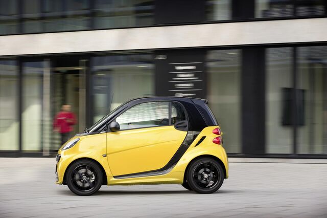Edição limitada smart fortwo “cityflame”