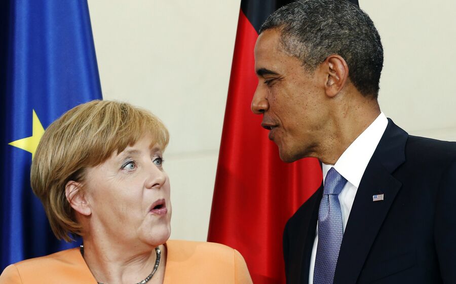 Obama Merkel