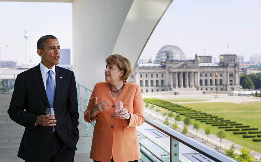 Obama Merkel