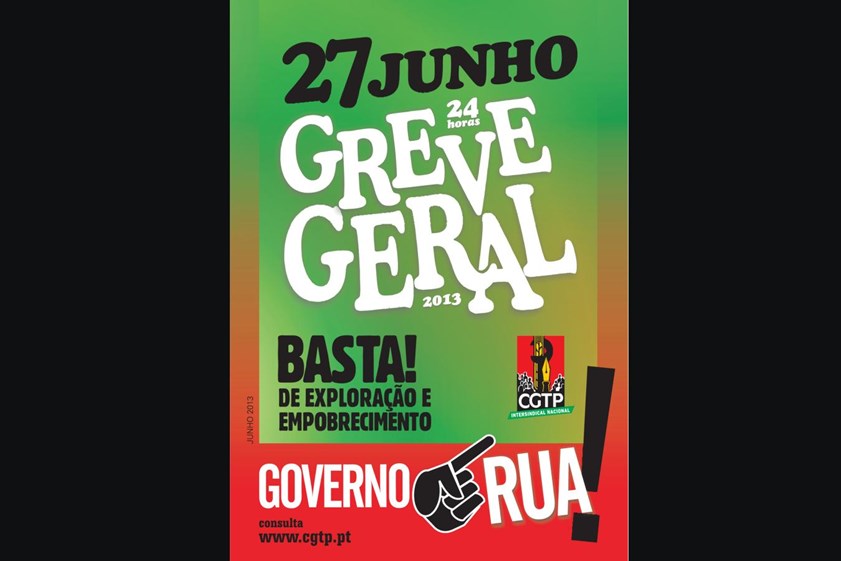 O país prepara-se, nesta quinta-feira 26 de Junho de 2013, para a décima greve geral desde o 25 de Abril de 1974, a quarta que une a CGTP e a UGT. 