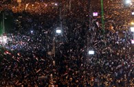 Manifestações junto ao Palácio presidencial El-Thadiya no Cairo