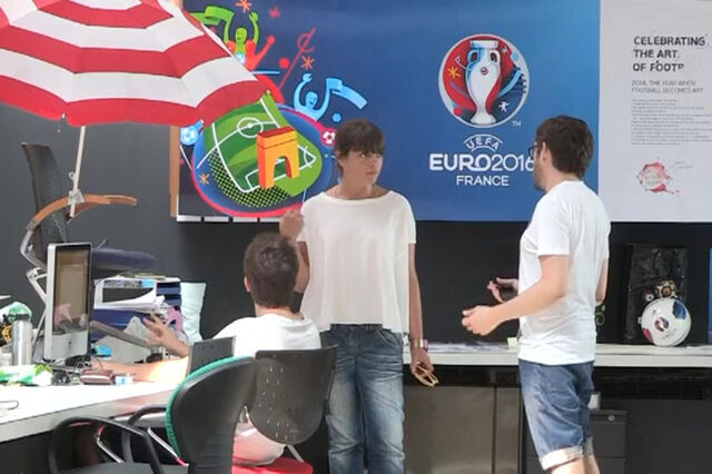 'Overdose de inspiração' de empresa portuguesa convence UEFA para logótipo do Euro2016