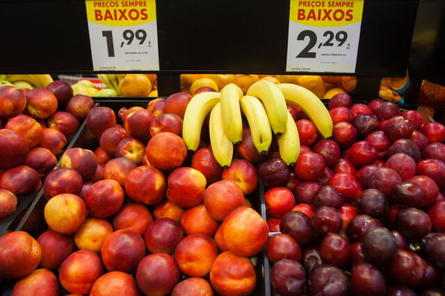 Alimentos frescos 5% mais baratos 