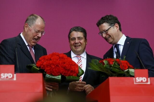 Fotogaleria: A celebração de Merkel
