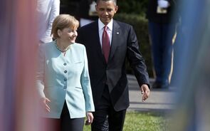 Angela Merkel Barack Obama 