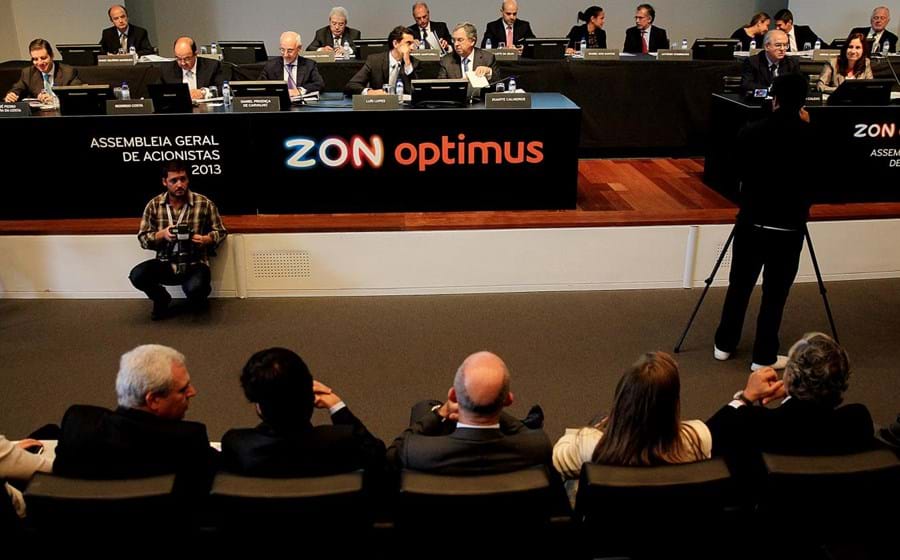 Accionistas e comissão executiva da Zon Optimus