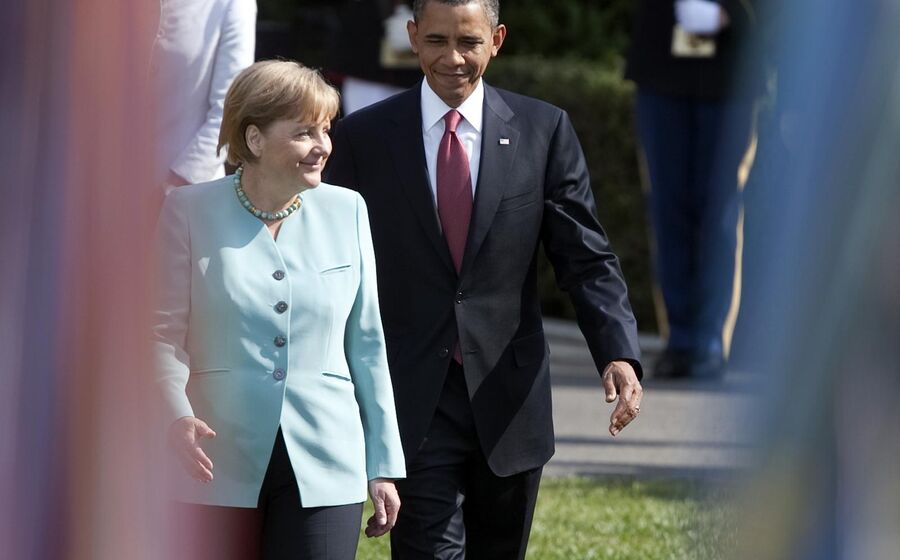 Angela Merkel Barack Obama 