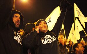 manifestação polícias