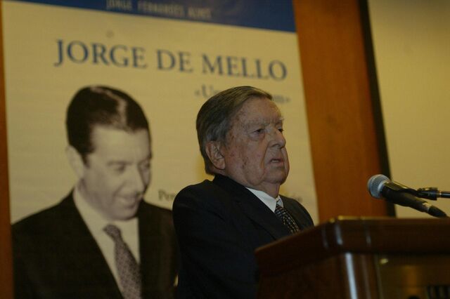 Morreu Jorge de Mello