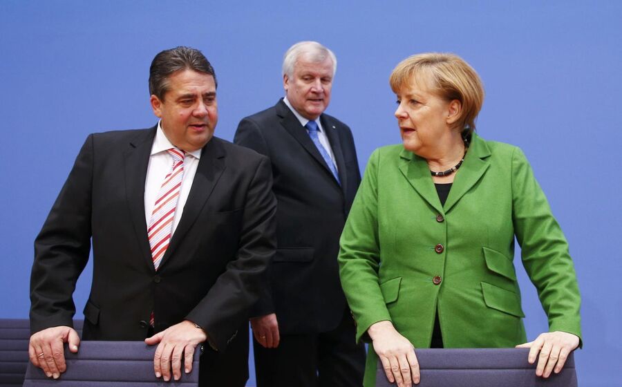 Angela Merkel Sigmar Gabriel