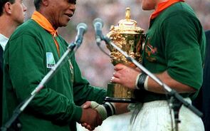 nelson mandela François Pienaar