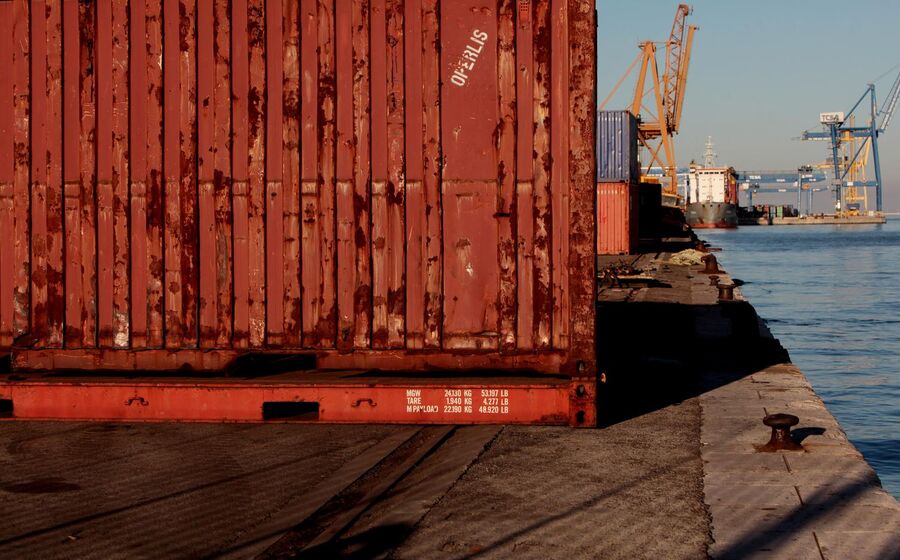 contentores exportações 