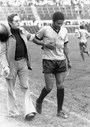 Eusébio enquanto jogador do Beira Mar. Fotografia: Correio da Manhã