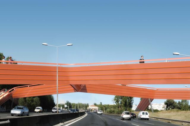 Ponte pedo-ciclável condiciona trânsito na Segunda Circular durante dois meses