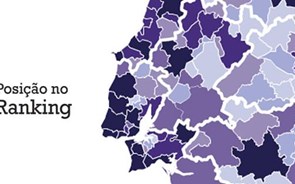 Mapa: Saiba em que lugar está o seu município no ranking dos melhores de Portugal