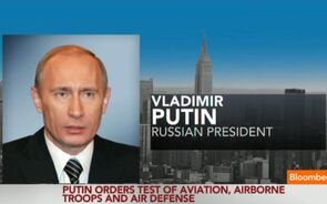 Putin Orders Drill to Test Military Readiness